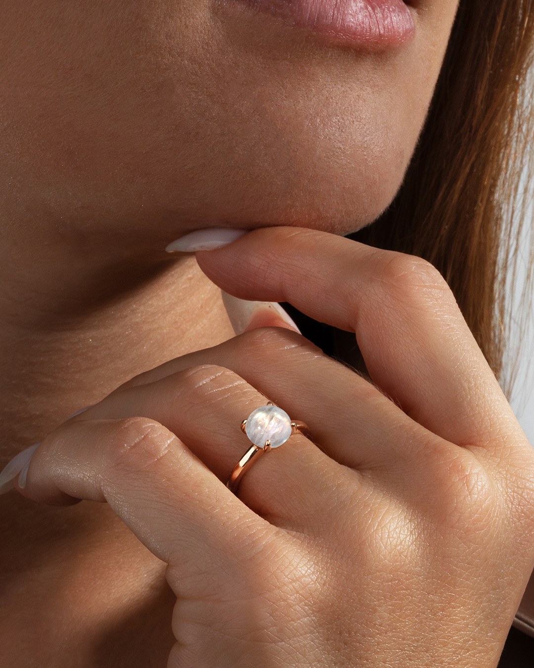 Bague Pierre de lune  Millazia