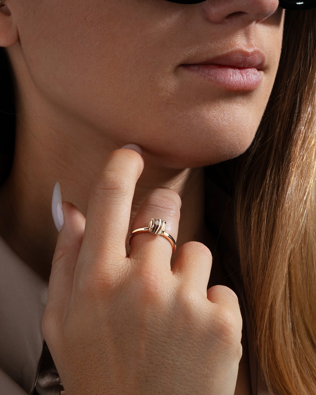 Lifestyle Bague Agate du Botswana  Avellia