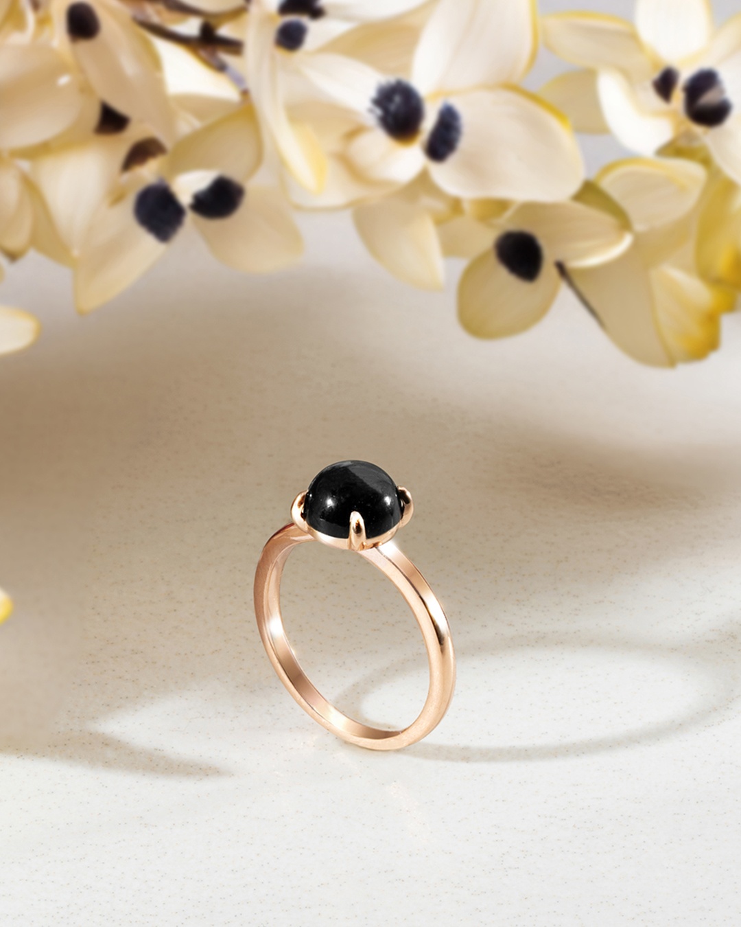 Packshot Bague Tourmaline noire  Leonia