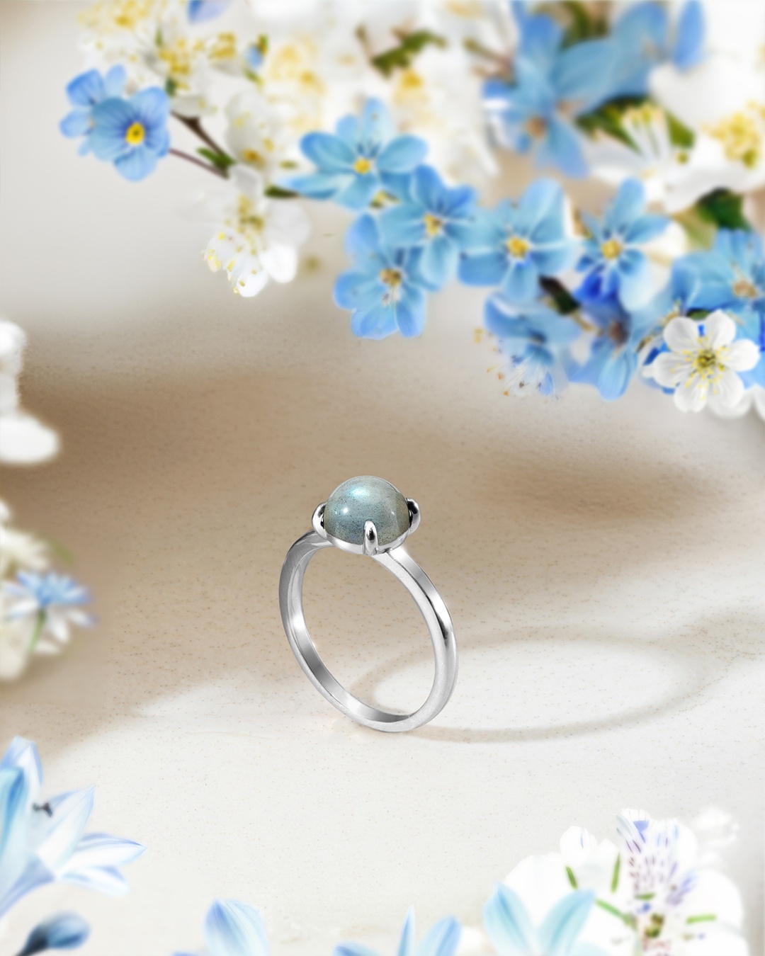 Bague Labradorite Orettia