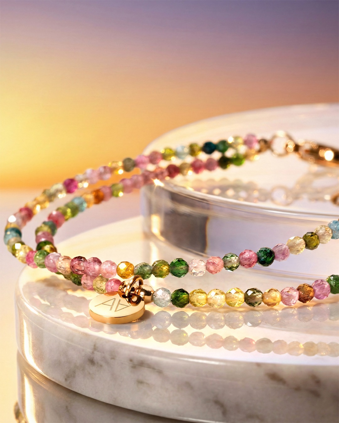 Bracelet Tourmaline multicouleur Monzanillo