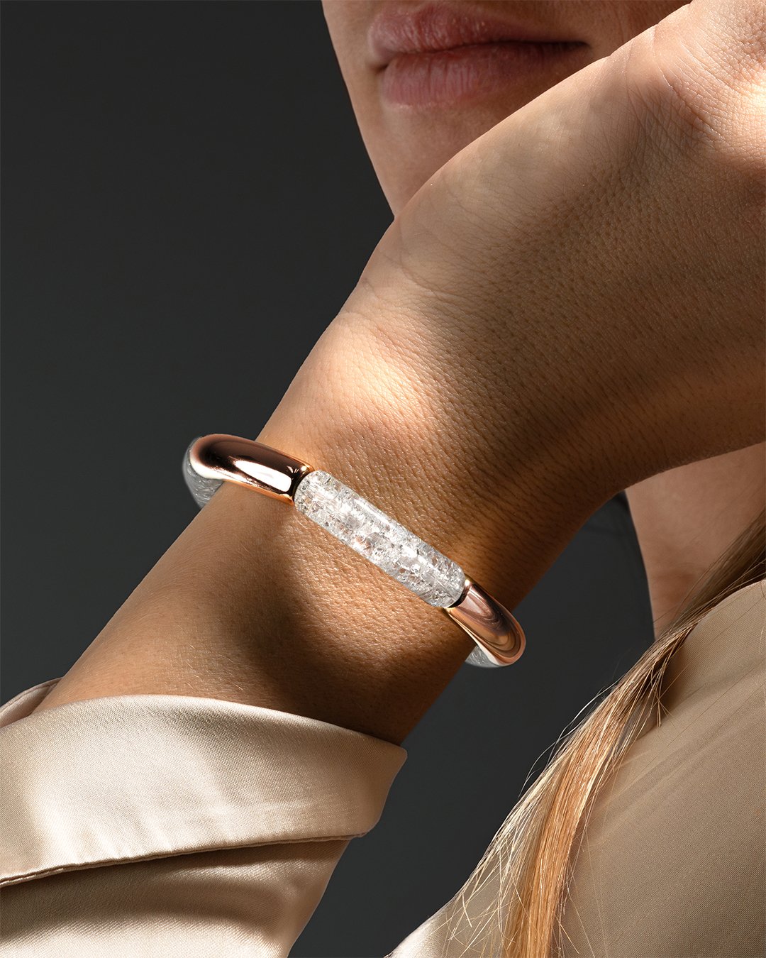 Bracelet Acétate Cristallin craquelé Tanaro