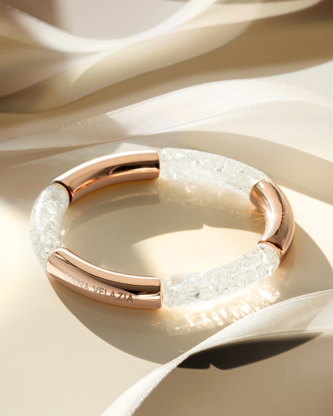 Bracelet Acétate Cristallin craquelé Tanaro