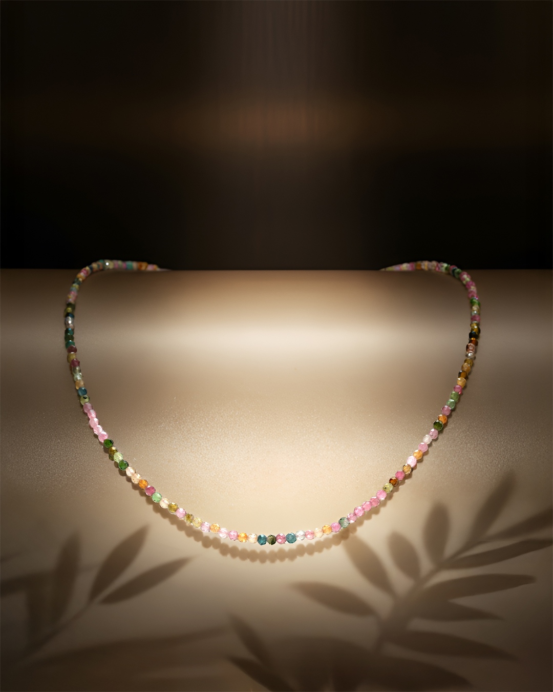 Packshot Pendentif Tourmaline multicolore Monza