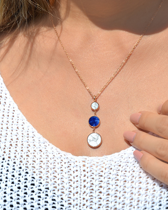 Lifestyle Pendentif  Acier rosé inoxydable Gabellinio