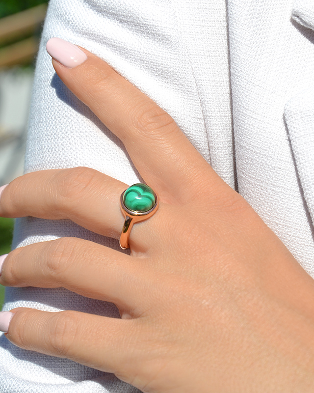 Lifestyle Bague  Malachite Avella
