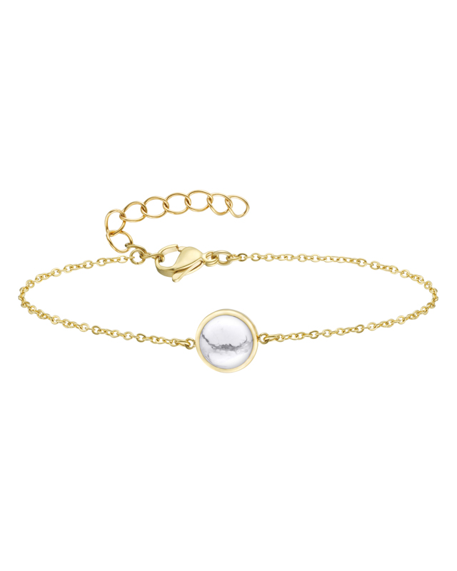 Bracelet Howlite Blanche Celzi