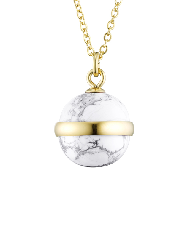 Packshot Pendentif  Acier doré inoxydable Celzinio