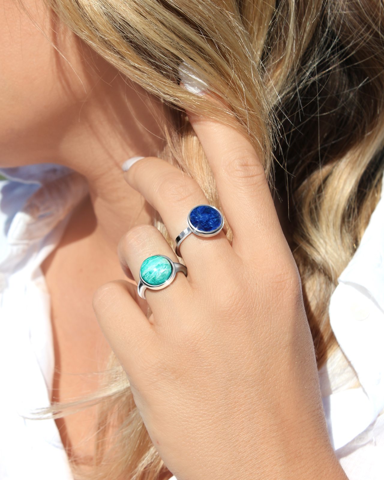Lifestyle Bague  Amazonite Picarella