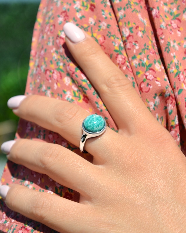 Lifestyle Bague  Amazonite Picarella