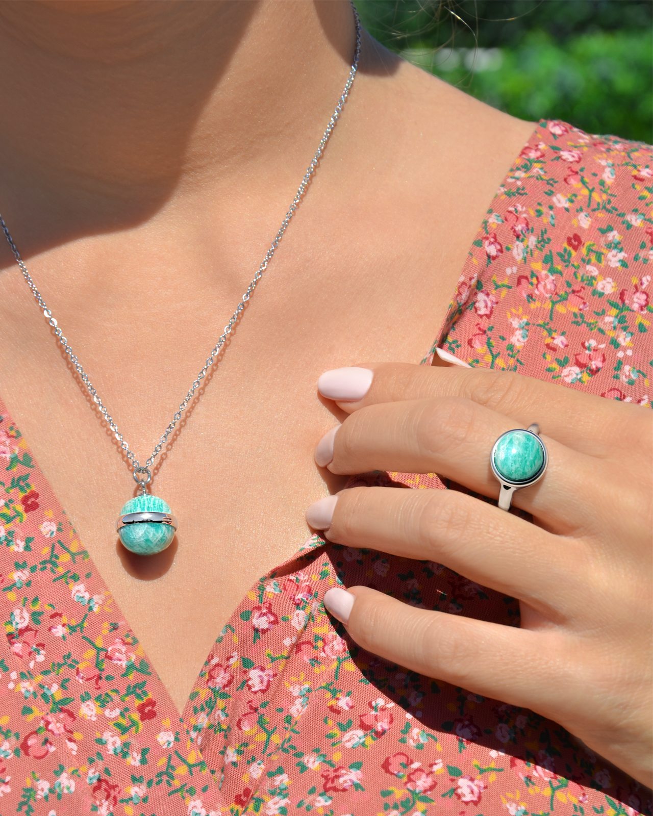 Lifestyle Bague  Amazonite Picarella