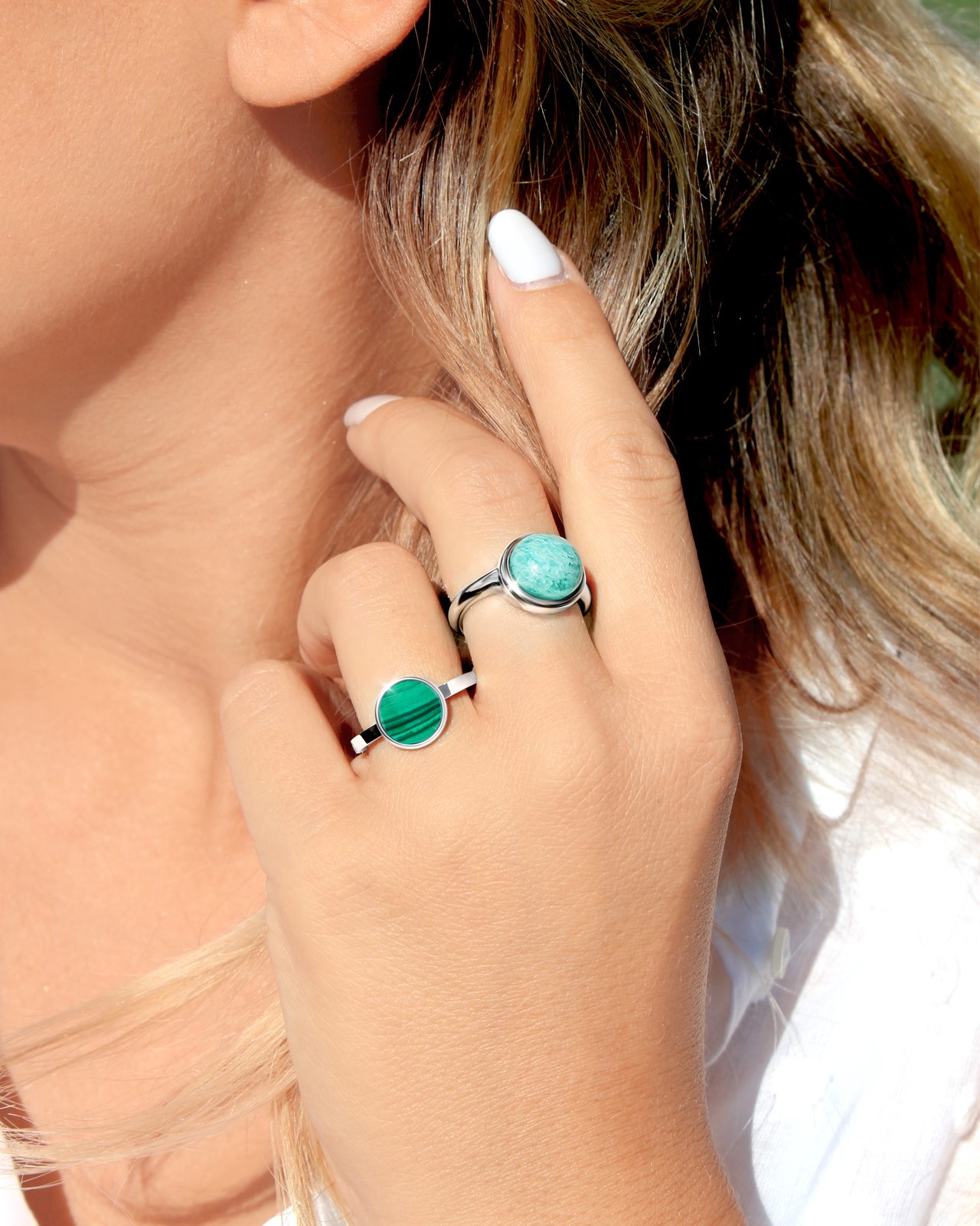 Lifestyle Bague  Amazonite Picarella