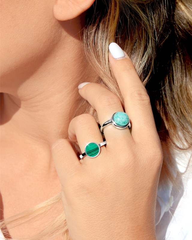 Lifestyle Bague  Amazonite Picarella