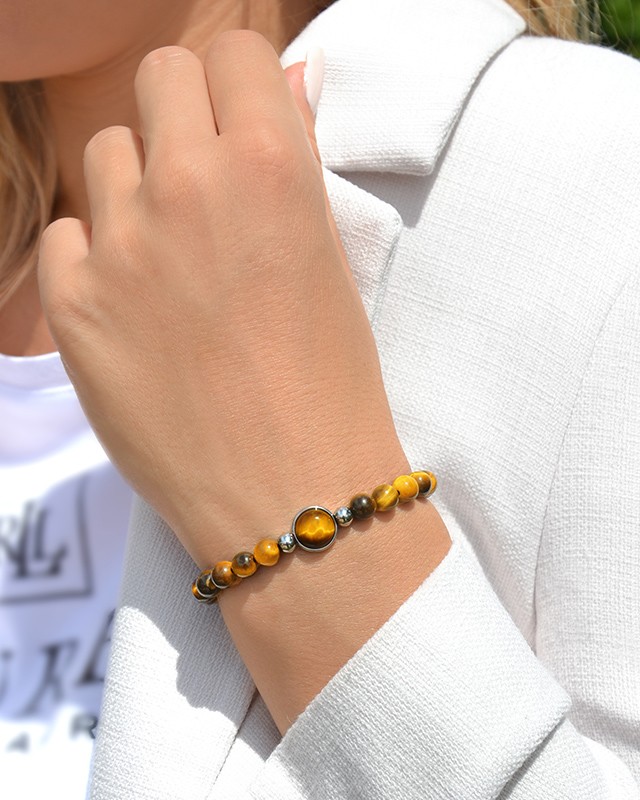 Bracelet Oeil de tigre Casseti