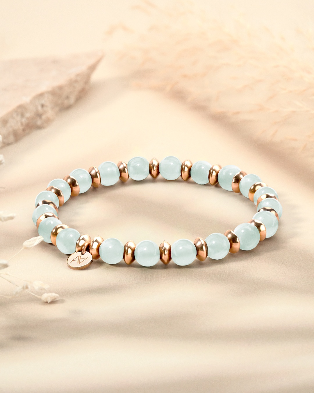 Packshot Bracelet Aigue marine  Capria