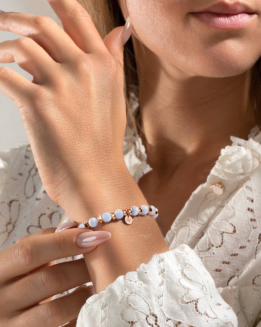 Bracelet Calcédoine Malcesina