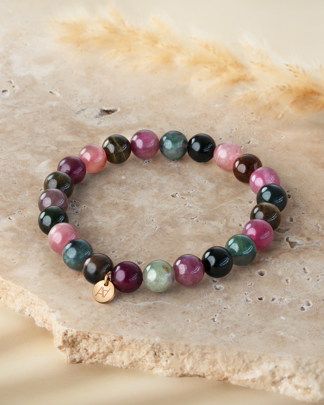Packshot Bracelet Tourmaline Multicolore Parma