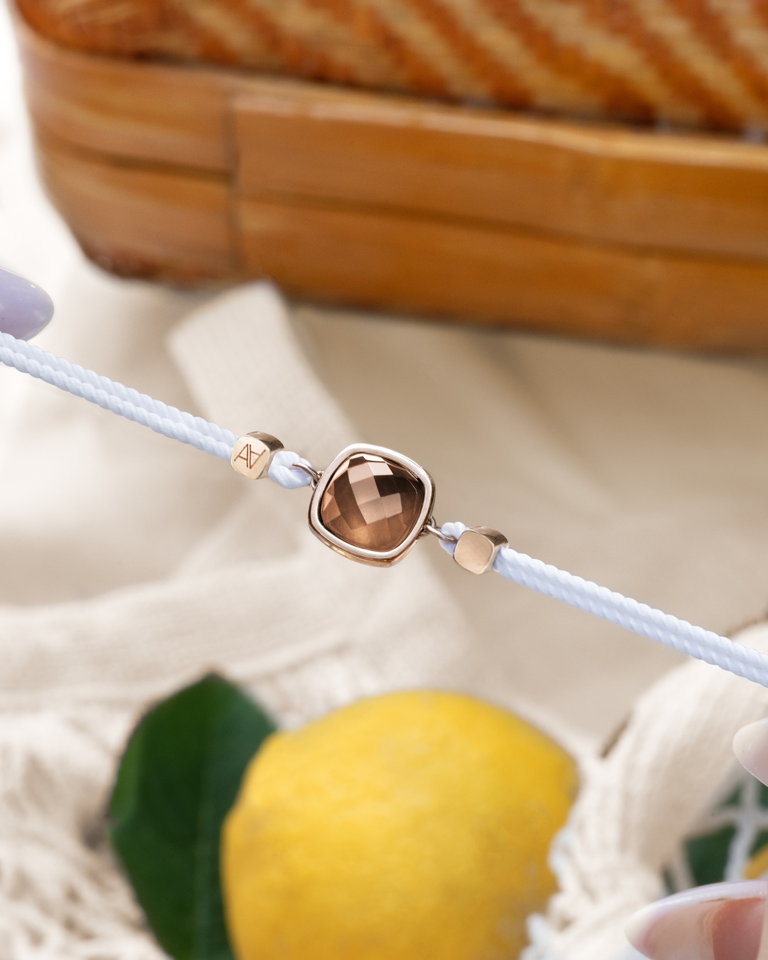 Bracelet Quartz fumé Catanetta