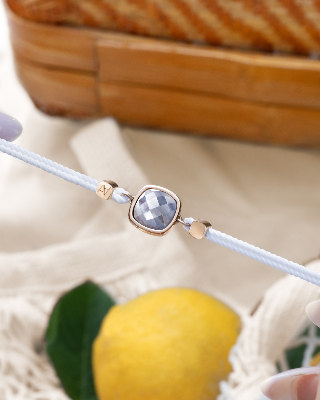 Bracelet Calcédoine Malcesinetta