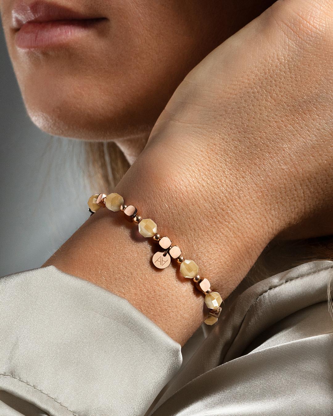 Bracelet Opale jaune Vomanona