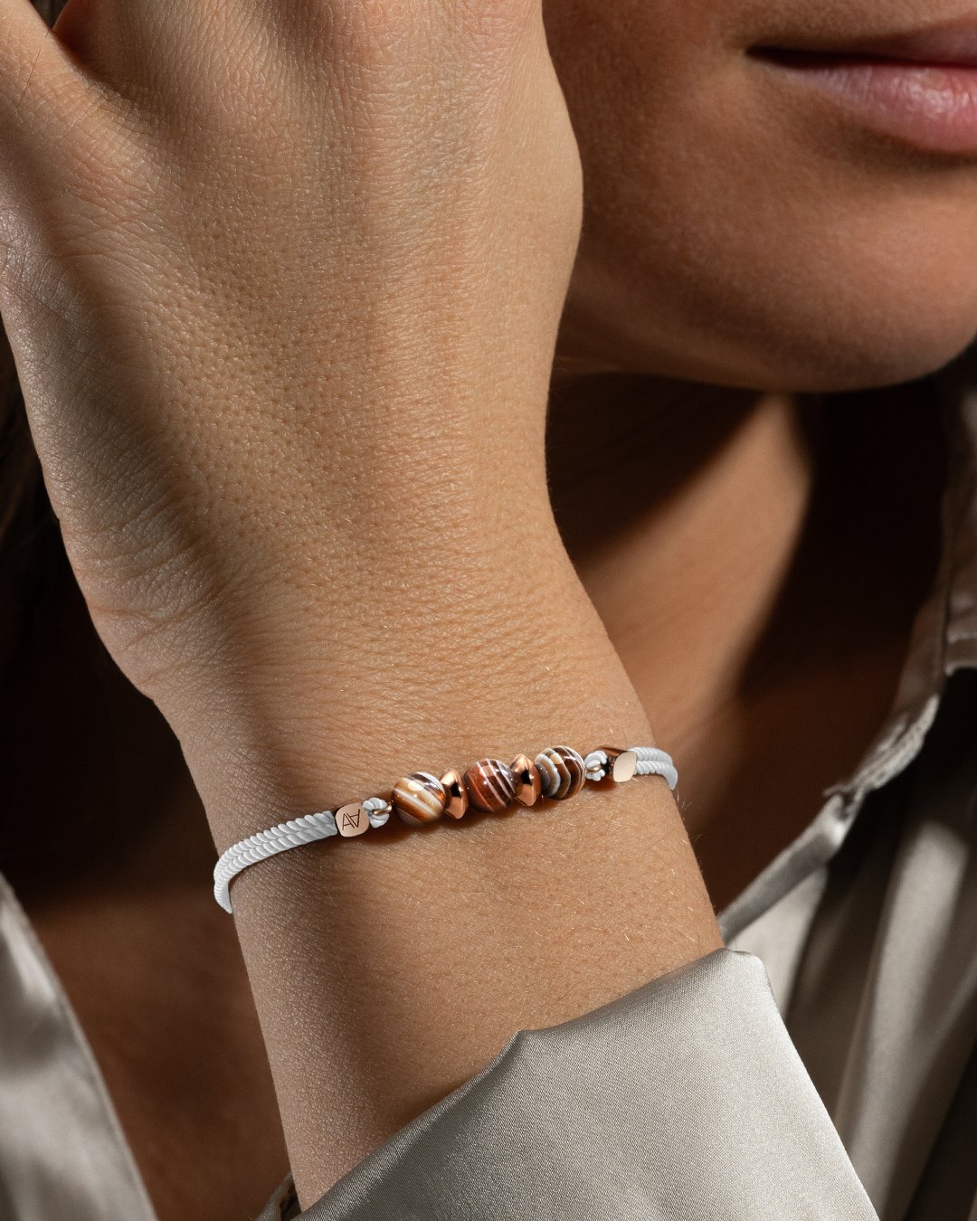 Bracelet Agate du Botswana Avenito