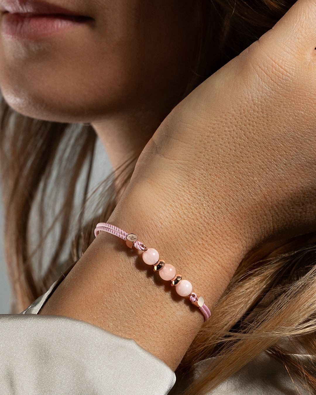 Bracelet Quartz rose Comineto