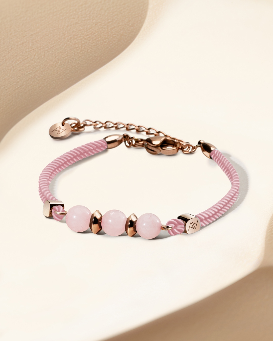 Bracelet Quartz rose Comineto
