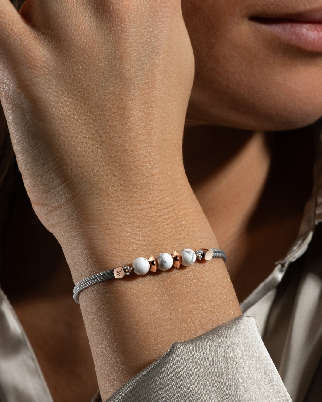 Bracelet Howlite Alcameto