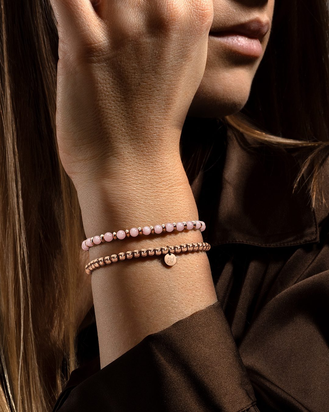 Bracelet Quartz rose Comissito