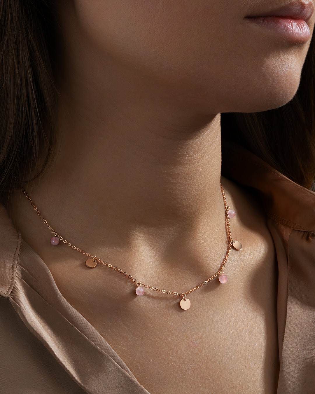 Pendentif Acier rosé inoxydable Comissinotto