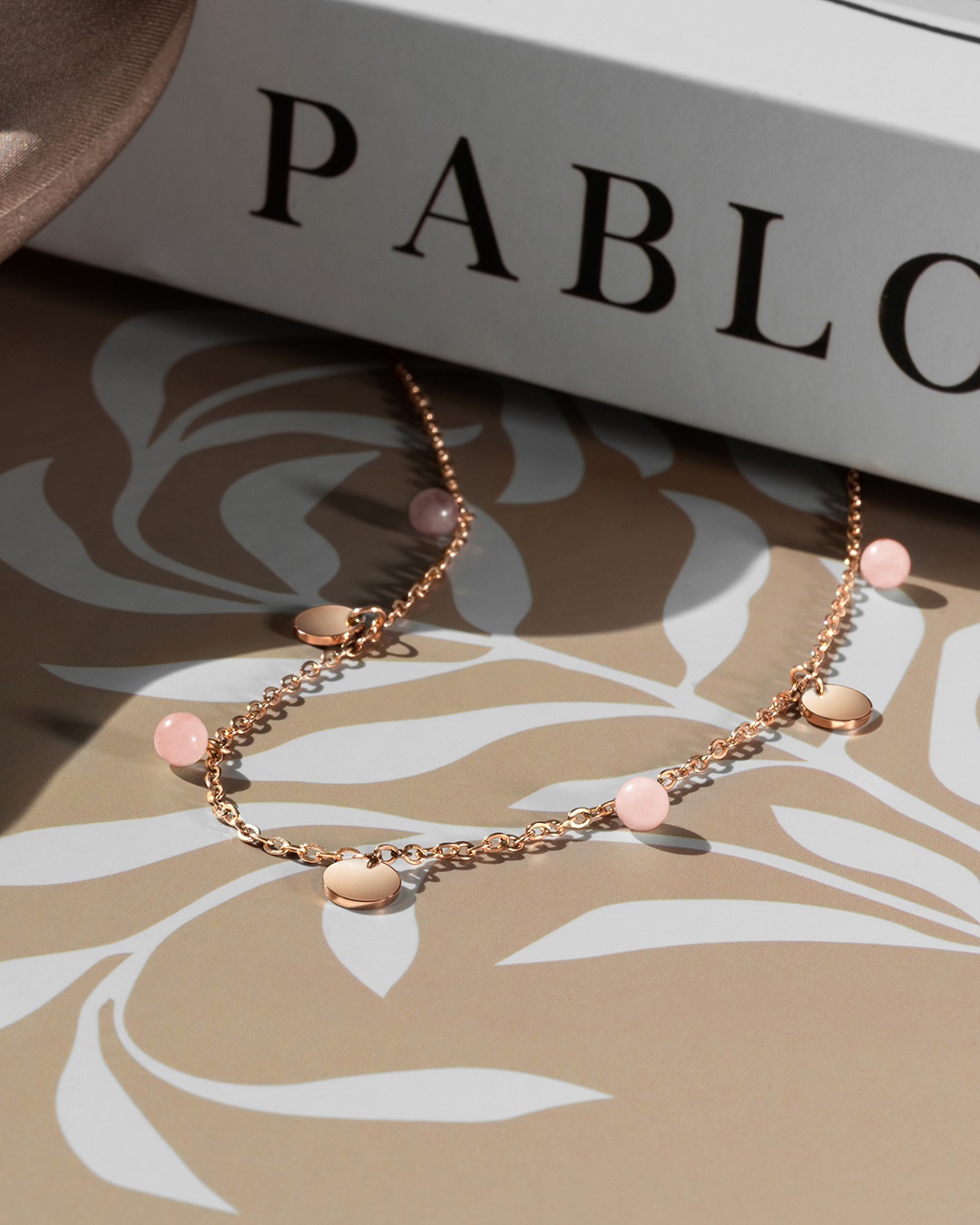 Packshot Pendentif Acier rosé inoxydable Comissinotto